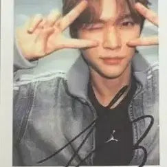 [BUNJANG] RIIZE Eunseok ICON INT POB Photocard (with Polaroid) / 라이즈 은석 아이콘 (ICON INT)특전 미공포 B 포카(폴라포함)