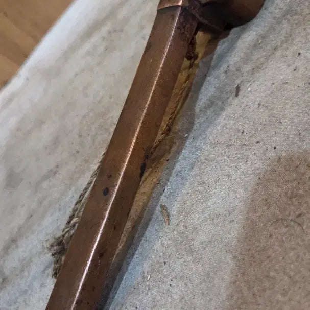 [BUNJANG] 100-Year-Old Portable Inkstone Case and Brush Holder / 100년세월의 휴대용 동 먹통 / 필묵통