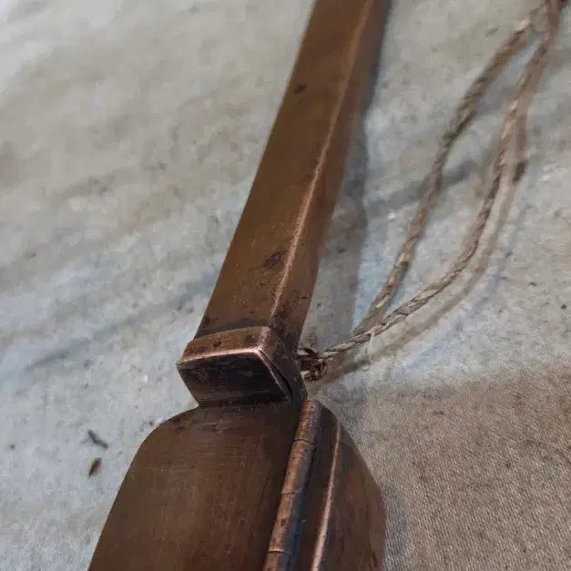 [BUNJANG] 100-Year-Old Portable Inkstone Case and Brush Holder / 100년세월의 휴대용 동 먹통 / 필묵통