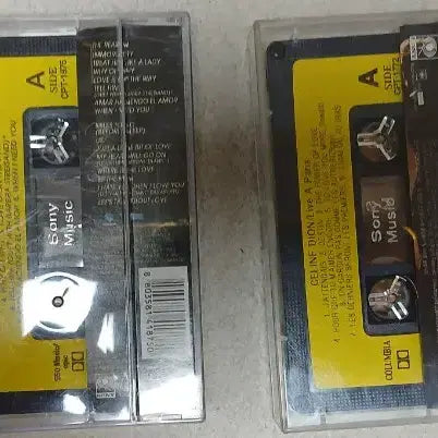 [BUNJANG] Celine Dion Cassette Tape 4 Album Bundle / 셀린 디옹 카세트 테이프 4종 (Celine Dion)