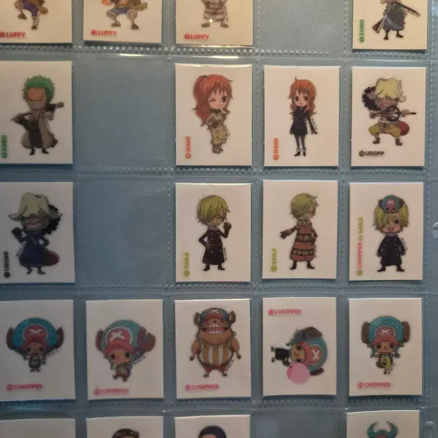 [BUNJANG] One Piece Ttiboo Seal 77 Types Bundle Set / 원피스 띠부씰 77종 일괄판매