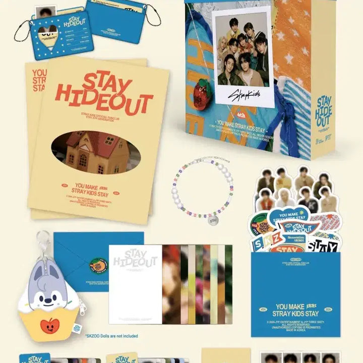[BUNJANG] Stray Kids STAY 4th Membership Kit / 스키즈 스테이 4기 키트