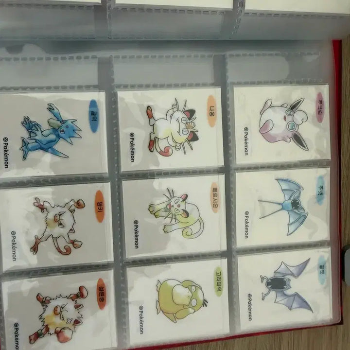 [BUNJANG] Pokemon 30th Anniversary Artwork Tteokbokki Seals 100 Types + Official Artwork Tteokbokki Seals Book / 포켓몬 30주년 아트워크 띠부씰 100종 + 정품 아트워크 띠부씰 북