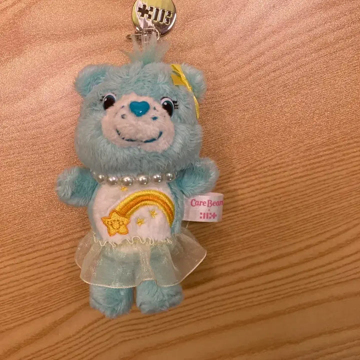 [BUNJANG] ILLIT IROHA Care Bears Plush Keyring / 아일릿 이로하 케어베어 인형키링