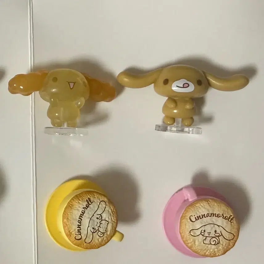 [BUNJANG] Cinnamoroll Surprise Mixment Figure Cappuccino Set of 4 / 4개 세트 시나모롤 서프라이즈 믹스 리멘트 피규어 쉬폰 카푸치노