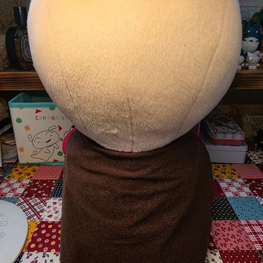 [BUNJANG] Anpanman Large Plush Doll / 호빵맨 대형 인형 고전 빈티지 앙팡맨 복주머니