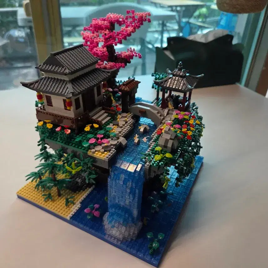 [BUNJANG] Japanese Garden Miniature Block Set / 정원 미니어처 블럭