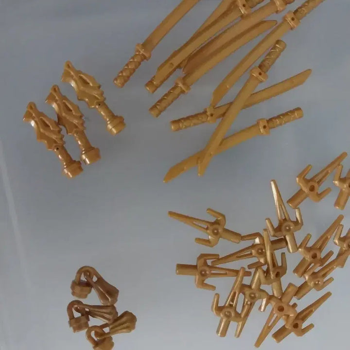 [BUNJANG] LEGO Ninjago Gold Weapons Bundle Set / 레고 골드 무기 일괄 닌자고