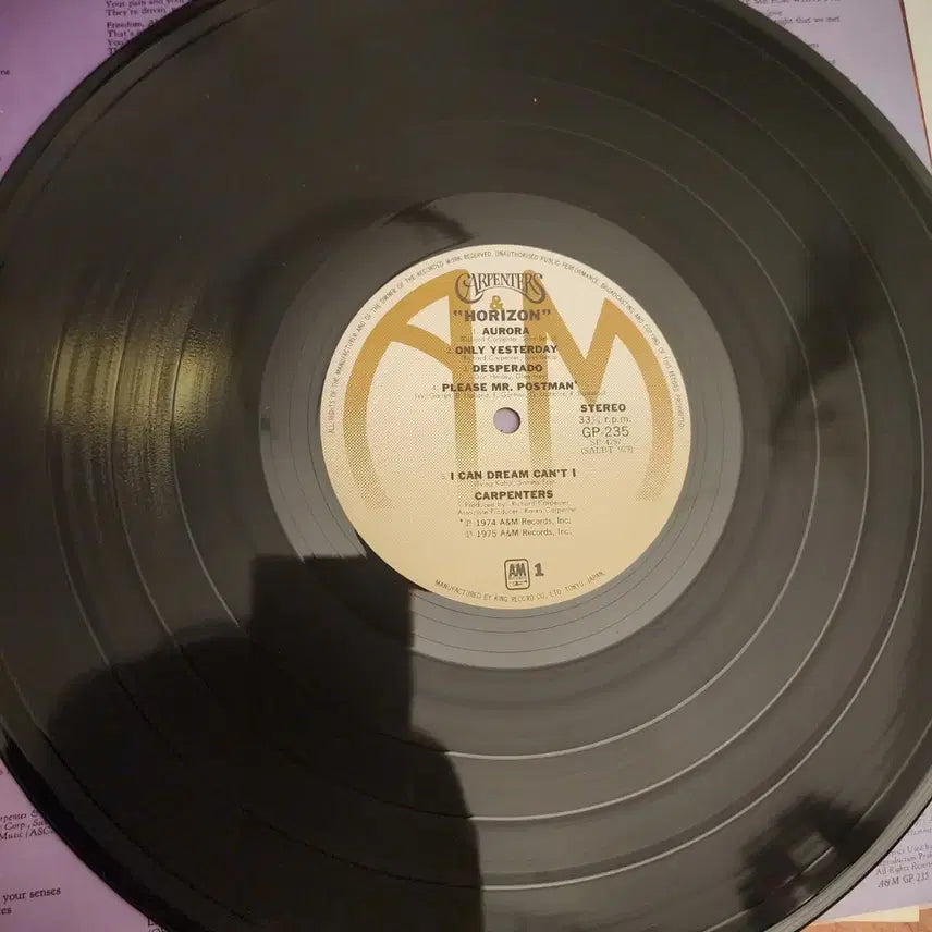 [BUNJANG] The Carpenters Horizon LP (Japanese First Press) / 명반추천 카펜터스 Carpenters  Horizon LP