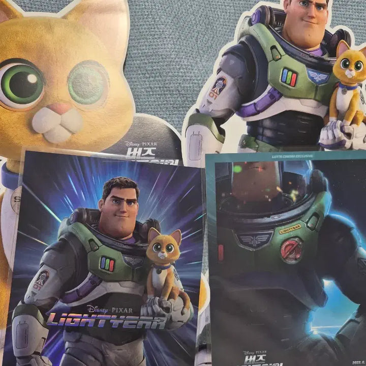 [BUNJANG] Buzz Lightyear Card &amp; Poster Set / 버즈라이트이어 아트카드&amp;포스터