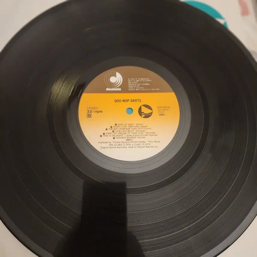 [BUNJANG] Darts Doo-Wop Darts LP / 다츠 Darts Doo Wop Darts Lp