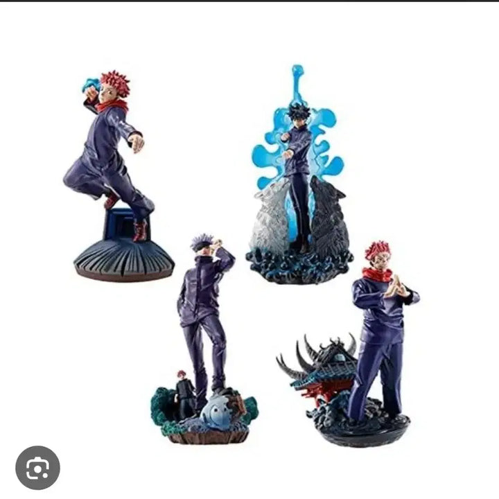 [BUNJANG] MegaHouse Jujutsu Kaisen Petitrama Series Figure Set (Yuji, Gojo, Megumi, Sukuna) - 4종 / 새상품)메가하우스 주술회전 피규어 푸리라마 시리즈 유지,고죠,메구미 4종 박스판매
