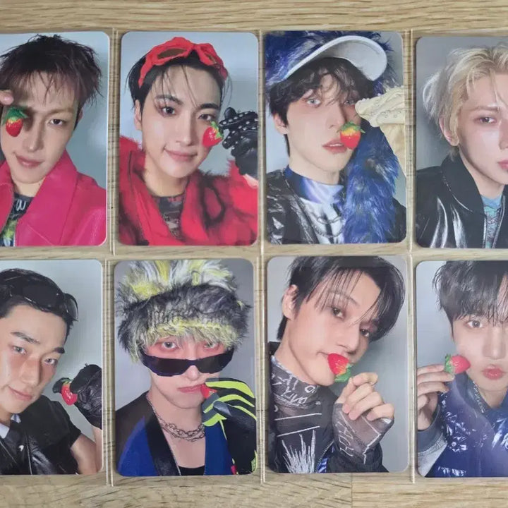 [BUNJANG] ATEEZ Golden Hour 5 Makestar Strawberry POB Set / 에이티즈 골든아워5 메이크스타 딸기 미공포 세트