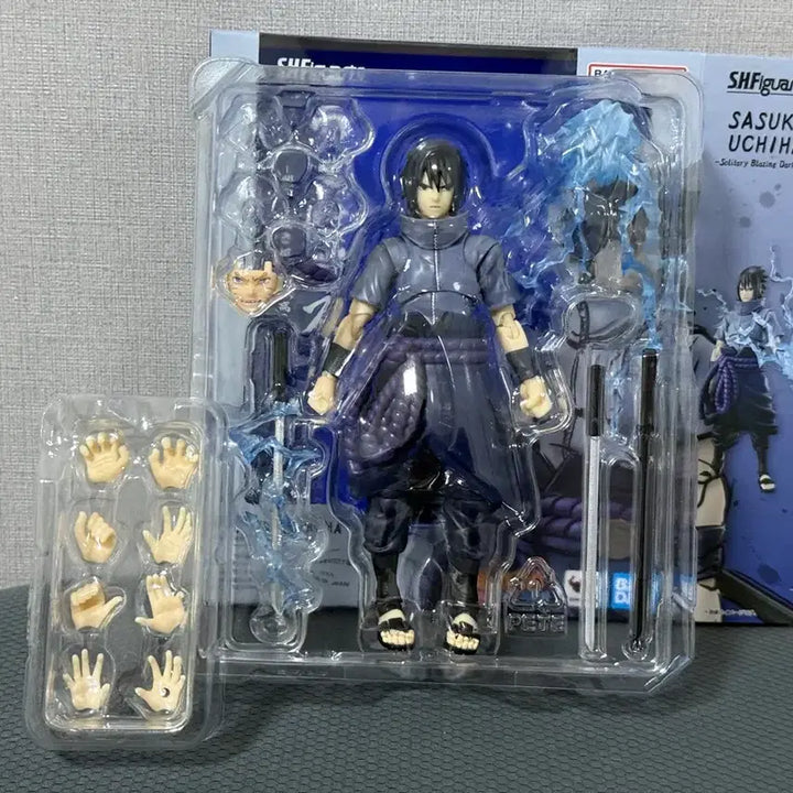 [BUNJANG] S.H.Figuarts Sasuke Uchiha Action Figure (S-Class Condition, Missing Face Parts) / shf 사스케 (상태 S급 / 얼굴파츠 부분 누락)