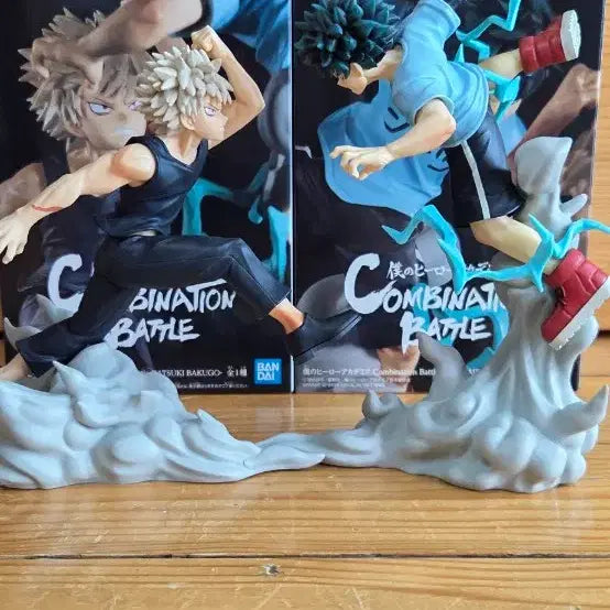 [BUNJANG] My Hero Academia Bakugo &amp; Midoriya Combination Battle Figure Set / 나의 히어로 아카데미아바쿠고 미도리야 콤비네이션 배틀 피규어