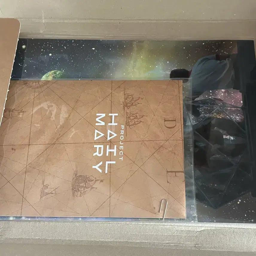 [BUNJANG] Project Hail Mary Observation Log PET Poster / 프로젝트 헤일메리 관찰일지 pet 포스터 영화 특전 일괄