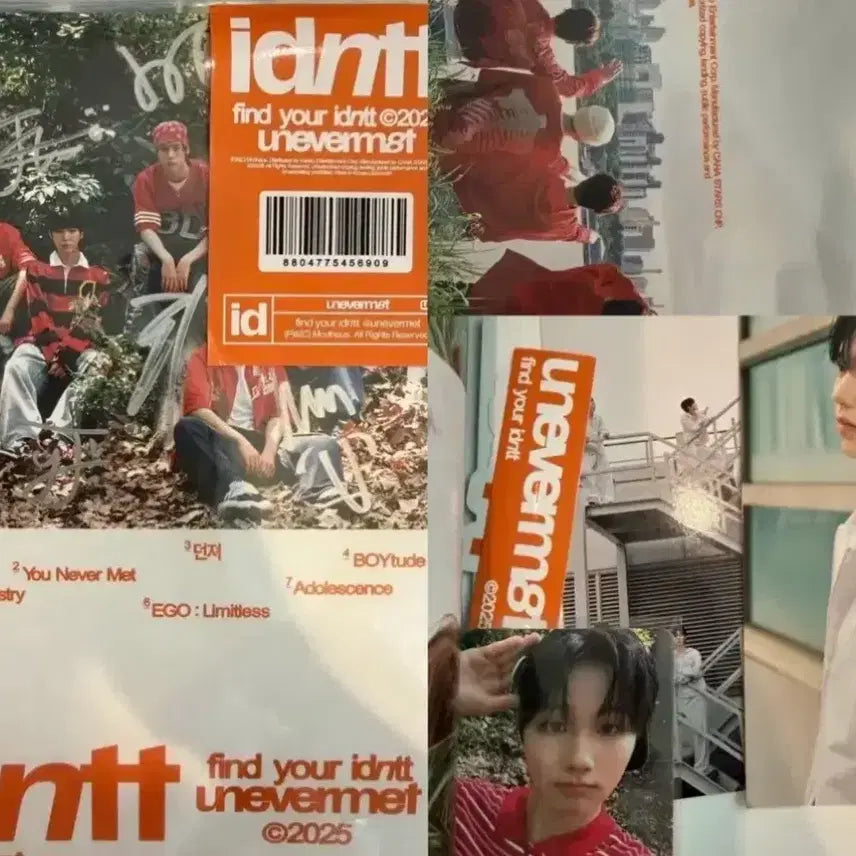 [BUNJANG] Identity UNIVERSE UNMEIT Signed Album / 아이덴티티 idntt 유네버멧 친필 싸인앨범 양도