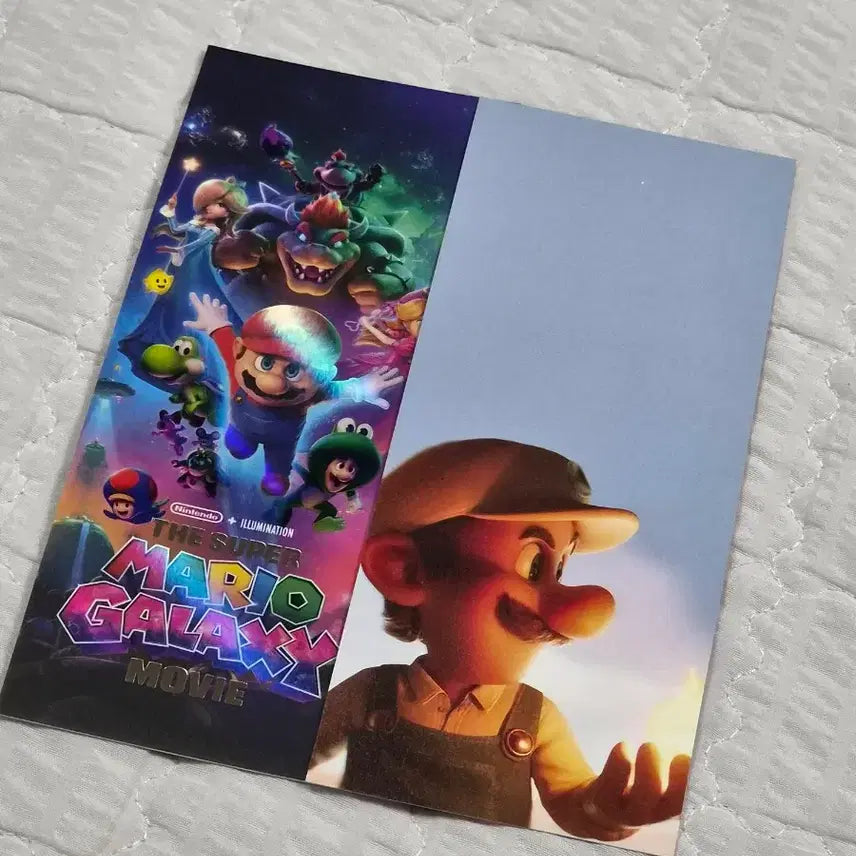[BUNJANG] Super Mario Bros. Movie CGV Poster + TTT Bundle Set / 슈퍼마리오 마리오 cgv 포스터+ttt 일괄