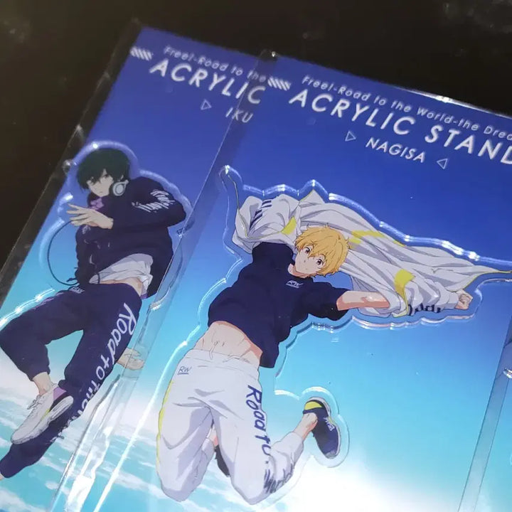 [BUNJANG] Free! RW Acrylic Standee Set (Ikuya, Nagisa, Haruka, Albert, Natsuya) - 5 Types / 미개봉 free! rw아크릴 5종 이쿠야 나기사 하루카 알베르트 나츠야