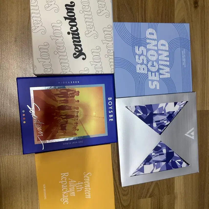 [BUNJANG] Seventeen Album Bundle Set (5 Types) / ( 일괄 판매 ) 세븐틴 앨범 5종