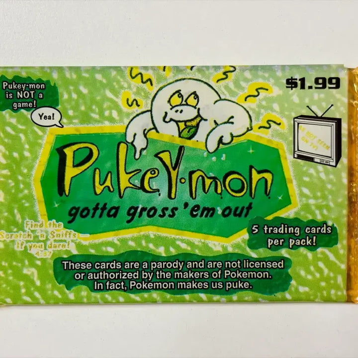 [BUNJANG] Pokémon Parody Trading Card Bundle Set (North American Version) / [북미판] 푸키몬 카드 일괄 판매