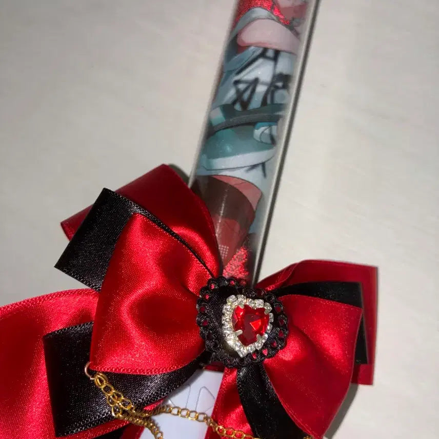 [BUNJANG] A-Stage Teal Fanlight + Ribbon Charm / 에이스테 틸 팬라이트 + 리본 챰 (덤) 판매