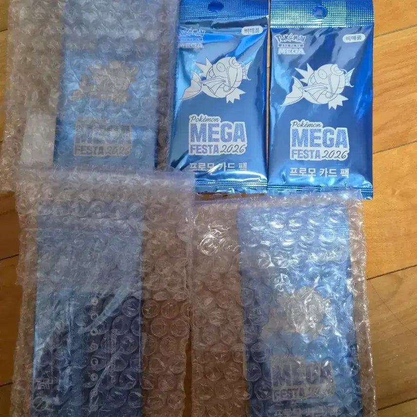 [BUNJANG] Pokemon Mega Festa 2026 Magikarp Promo Card Pack (5 Packs) / 포켓몬 메가 페스타 2026 프로모 카드 팩 잉어킹 5개
