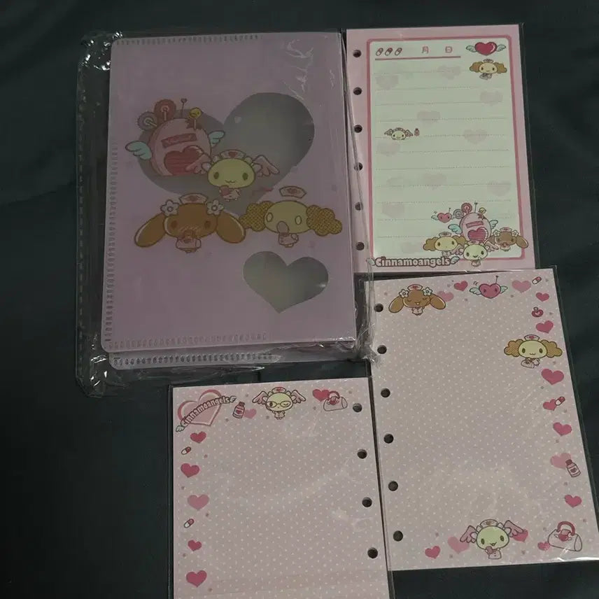 [BUNJANG] Cinnamoangels Binder Inserts Bundle Set (Non-Official) / 시나모엔젤스 바인더 속지 일괄판매(비정품)