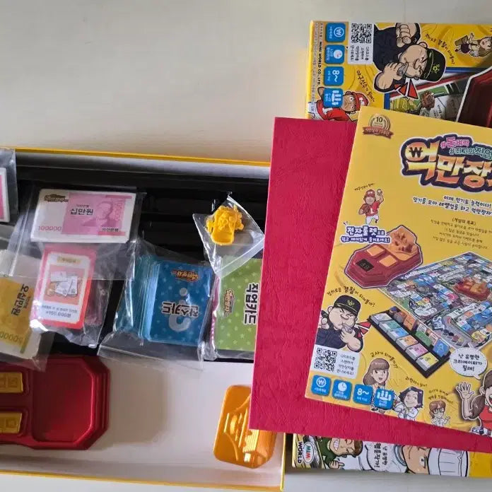 [BUNJANG] Monopoly Millionaire Board Game 10th Anniversary Edition with Electronic Roulette / 경제전략 보드게임 억만장자 게임