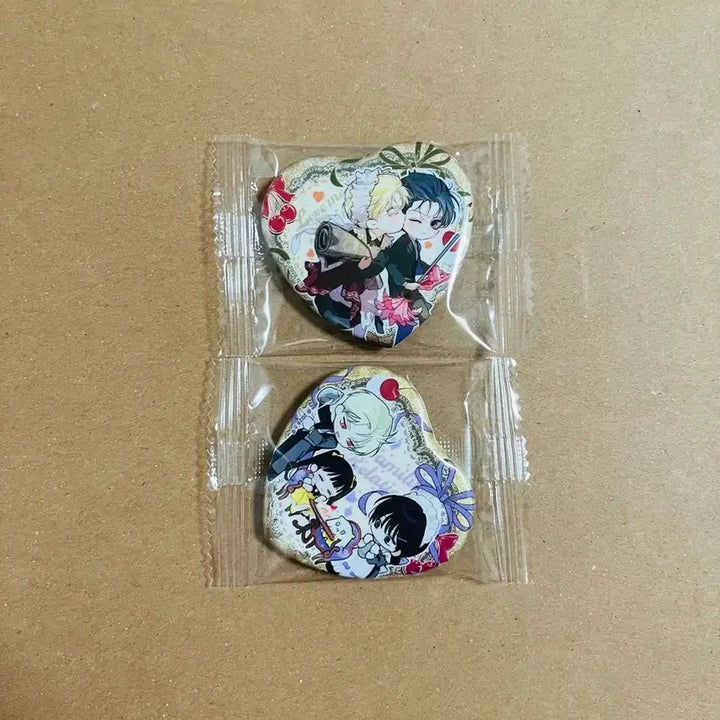 [BUNJANG] Rebom Salon de Bon Romantic Apocalypse 2-Type Can Badge Set / 레봄 살롱드르봉 가족간계증명서 낭만묵시록 2종 캔뱃지