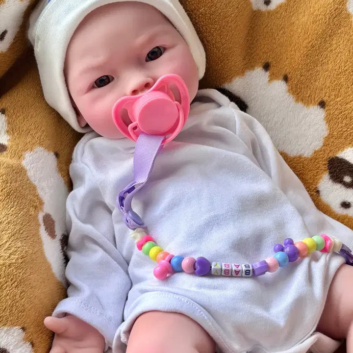 [BUNJANG] Full Silicone Reborn Doll 17 Inch - Pinkping / (여름방학 할인) 풀실리콘 리본돌 17인치
