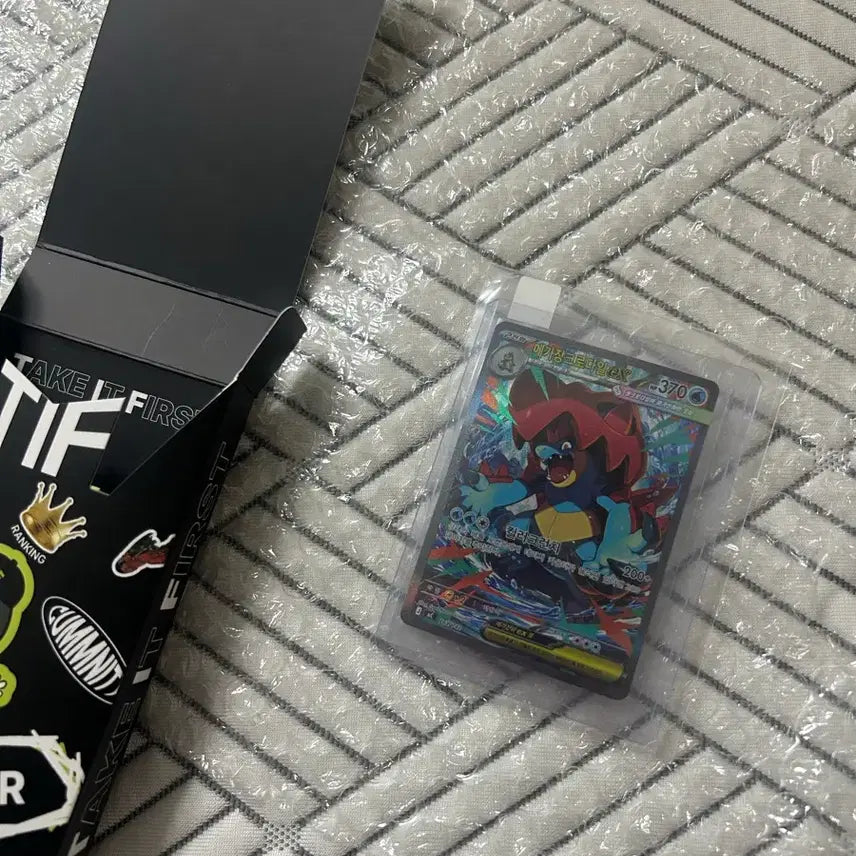 [BUNJANG] Pokemon Card Mega Tyranitar ex M CM SAR Korean Version / 포켓몬카드 100덱 메가 장크로다일ex mC sar 한국판 상태sss
