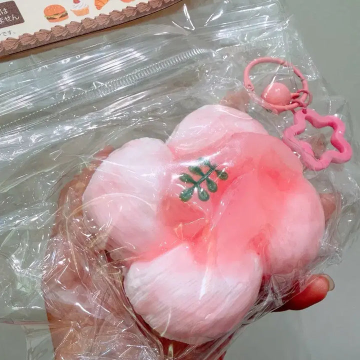 [BUNJANG] Peach Bun Squishy Toy / 일본에서 사온 복숭아빵 말랑이