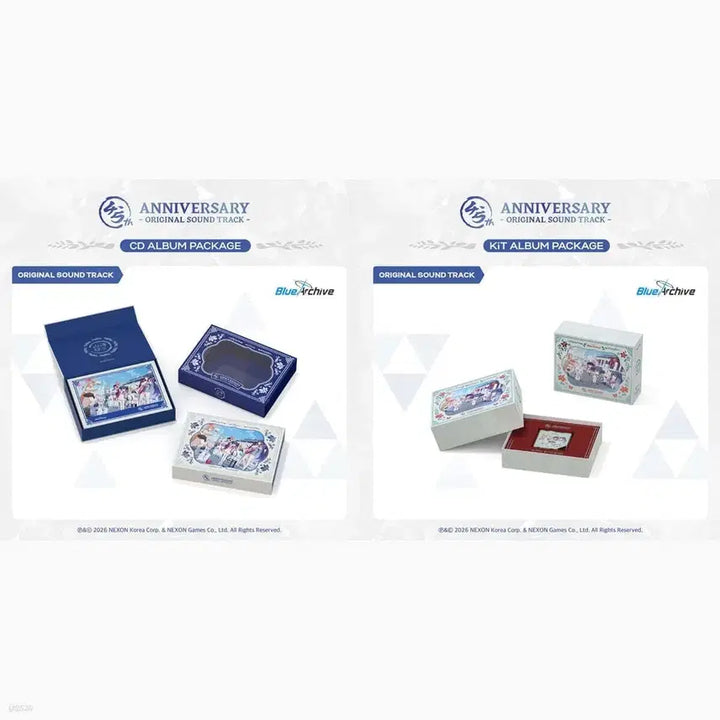 [BUNJANG] Blue Archive 4.5 Anniversary CD + Kit Set / 블루아카이브 4.5주년 CD+kit세트