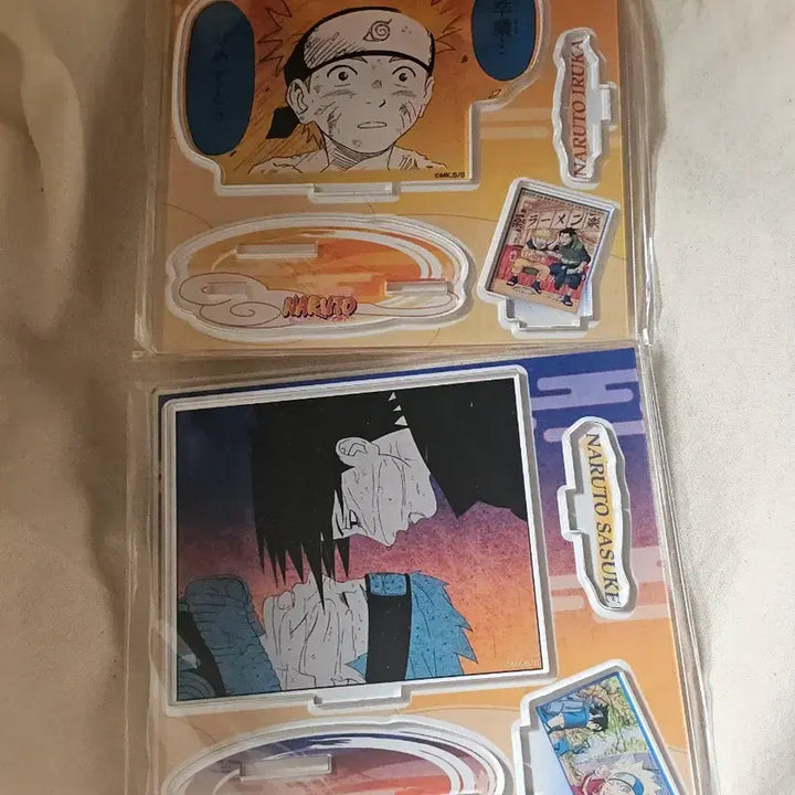 [BUNJANG] Naruto Sasuke Emotional Acrylic Diorama Set (Sealed) / 나루토 사스케 이모셔널 아크릴 디오라마 미개봉 세트