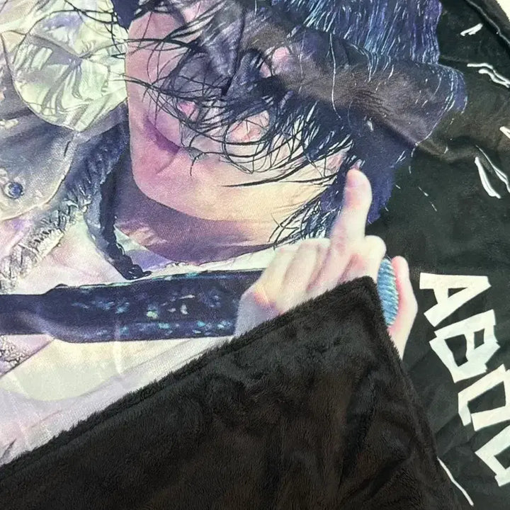 [BUNJANG] BTS Suga Fan-Made Blanket / 방탄소년단 슈가 팬 제작 담요