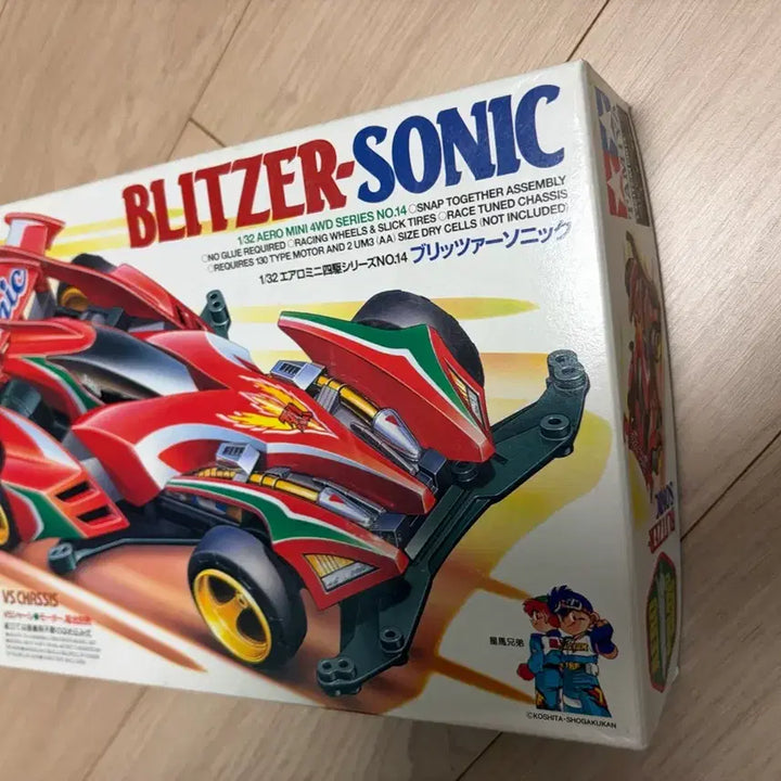 [BUNJANG] Tamiya Blitzer Sonic 19614 Mini Car Mini 4WD / 타미야 블리처 소닉 19614 미니카 미니사구  우챔 우리는 챔피언