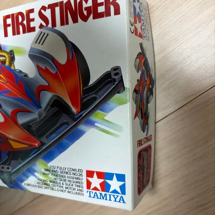 [BUNJANG] Tamiya Fire Stinger Mini 4WD Model Kit / 타미야 파이어 스팅거 미니카 19426 미니카  우챔 우리는 챔피언