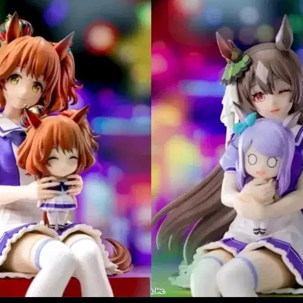 [BUNJANG] Sega Uma Musume Osuwari Figure Set (2 types) / 세가 엑스텔라 우마무스메 오스와리 피규어 2종 애스턴 마짱 사토노 다이아몬드