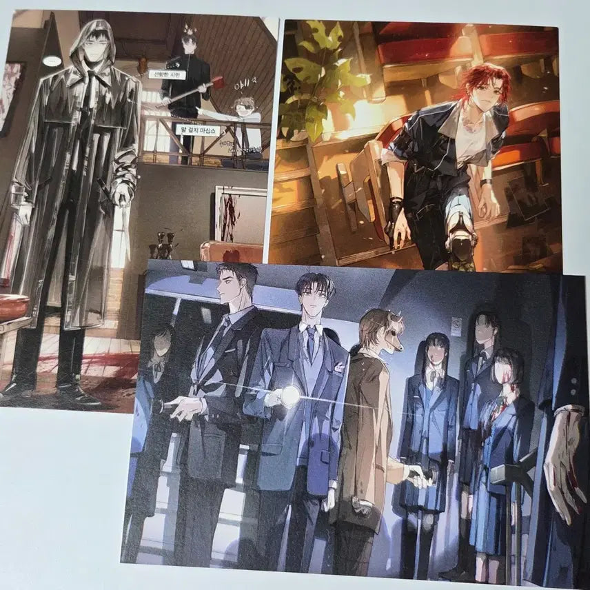 [BUNJANG] Ateez Photocard Postcard Set / 어바등 괴담출근 괴출 비공굿 엽서