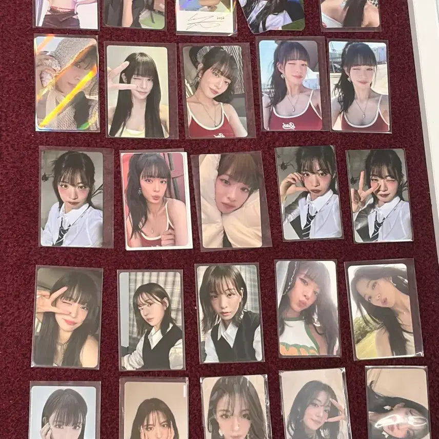 [BUNJANG] fromis_9 Lee Chaeyoung Photocard Bundle / 프로미스나인 이채영 포카 ( + 이채영 생카 굿즈 )