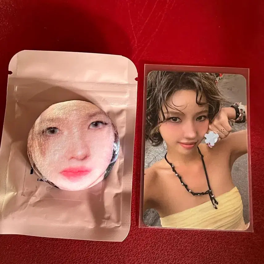 [BUNJANG]  (G)I-DLE Soyeon Give Me Love Photocard + Badge Bundle Set / 아이들소연 깁미댓럽포카 + 뱃지 일괄