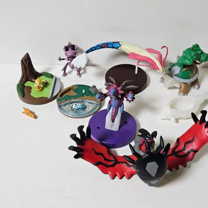 [BUNJANG] Pokemon 3D Diorama Figure Milotic &amp; Torterra (Partial Resin Replica) / 월말할인,택포,희귀품)1:40 포켓몬스터 입체도감 피규어 밀로틱 유영,토대부기 및 기타(일부 레진복제)