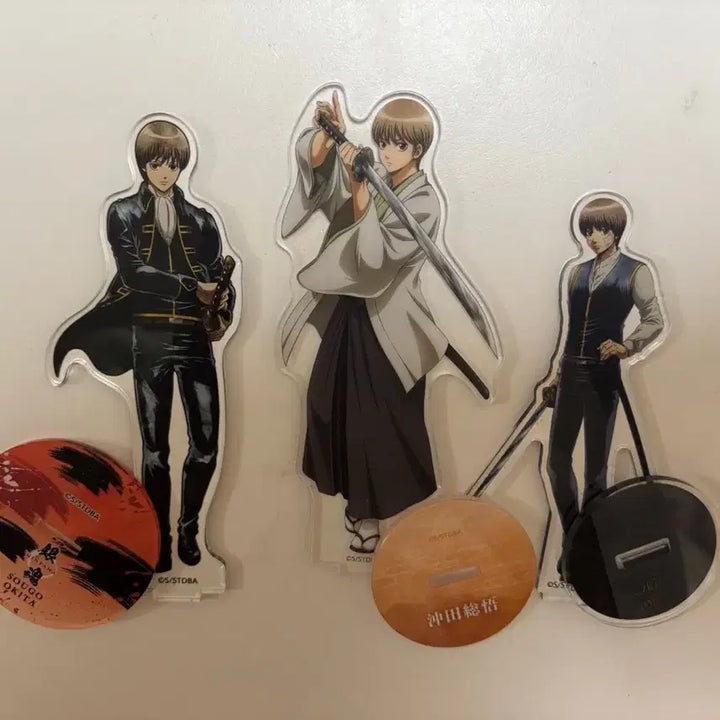 [BUNJANG] Gintama Sougo Acrylic Stand Bundle / 은혼 소고 아크릴 일괄로 판매