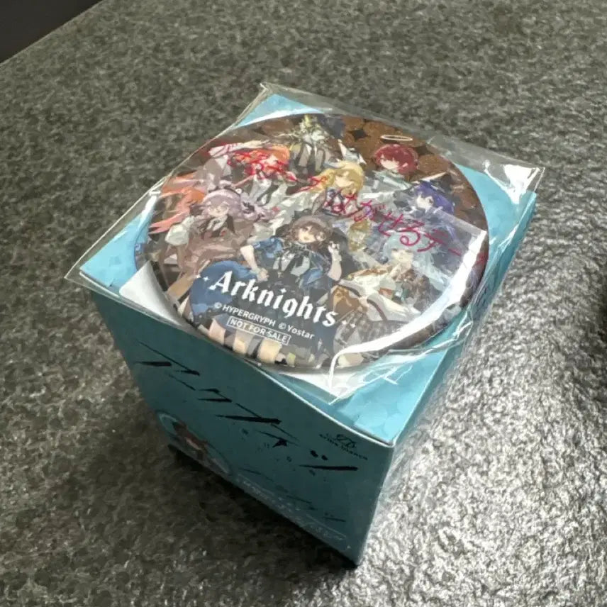 [BUNJANG] Arknights JR Tokai Collaboration Glitter Can Badge Set / 명일방주 JR동해 글리터 캔뱃지 세트