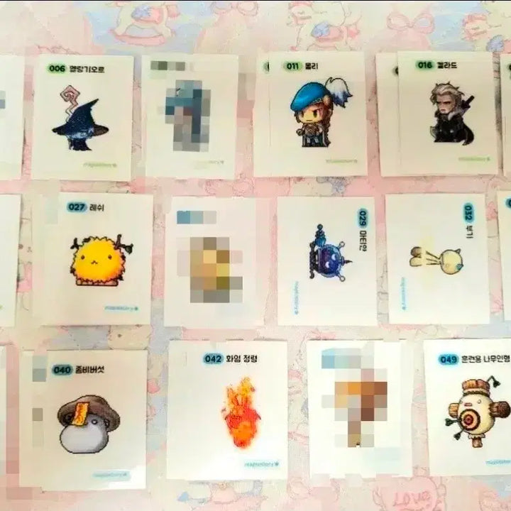 [BUNJANG] MapleStory Ttibusil Set / 메이플 스토리 띠부씰 개별 가능
