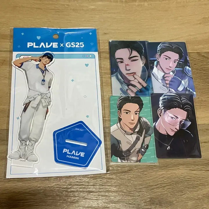 [BUNJANG] PLAVE Hamin GS25 Acrylic Stand Photocard Bundle Set / 플레이브 plave GS25 지에스 아크릴 스탠드 하민 포카 일괄