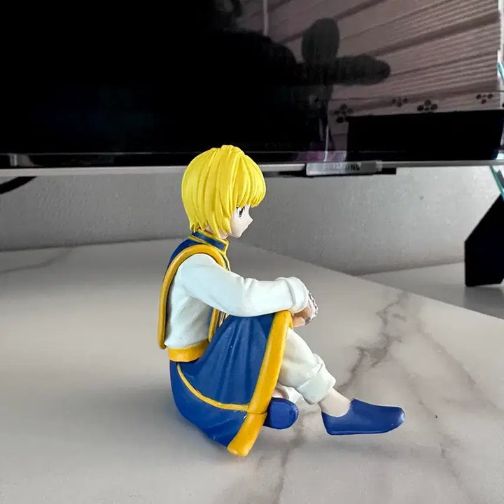[BUNJANG] Hunter x Hunter Chrollo Lucilfer Swarasetai Seated Ver. 2 Gacha Figure (Sealed) / 헌터X헌터 크라피카 스와라세타이 앉은 자세 대열 리얼 2 가챠 캡슐 미개봉!!!