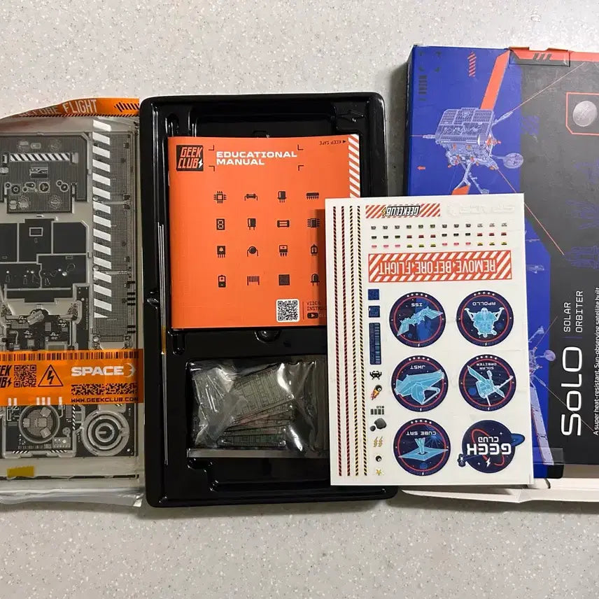 [BUNJANG] Geek Club Solar Orbiter Electronic Soldering DIY Kit / 태양 탐사선 인공위성 전자 납땜 DIY키트 geek club solo(solar orbiter electronic)