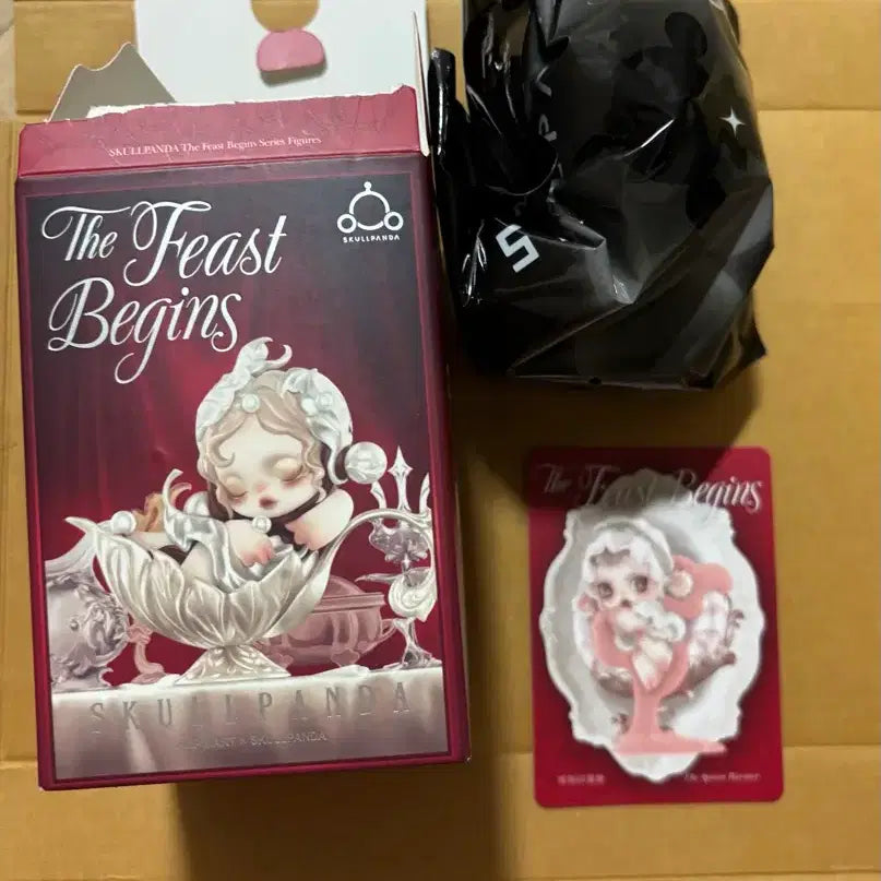 [BUNJANG] Pop Mart Skullpanda Banquet Prelude Spoon Warmer / 팝마트 스컬판다 만찬의 서막 스푼 워머